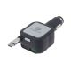 Car Charger for Amazon Fire 7 Kids Edition (2019 Release)  - Type-C 4.8Amp Retractable - ACM43