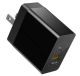 Quick Home Charger for Samsung Galaxy A16 5G  - Type-C PD 2-Port USB 30W - ACR37