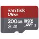 200GB Memory Card for Samsung Galaxy A51  - MicroSD High Speed Sandisk Ultra - ACV07