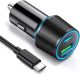 Quick Car Charger for Microsoft Surface  - Type-C PD 2-Port USB Cable 36W - ACL91