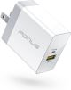 Fast Home Charger for TCL 10 Pro  - Type-C Port 2-Port USB 36W - ACG65