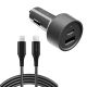 Quick Car Charger for Samsung Galaxy S8  - USB-C Port PD Cable 36W - ACE22