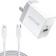 36W PD Home Charger for Motorola Razr Plus (2023)  - USB-C 6ft Long Cable Fast Type-C - ACE05