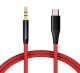 Aux Cable for Samsung Galaxy A12 5G  - Car Stereo Aux-in Audio Cord USB-C to 3.5mm - ACE42