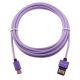 10ft USB-C Cable for Nokia G400 5G  - Fast Charger Extra Long Purple - ACA93