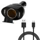 2-Port USB Charger for HTC Google Nexus 9  - DC Socket Power Cord 6ft Long Cable - ACA89