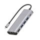 6-in-1 Adapter USB Hub for Samsung Galaxy S8  - Charger Port RJ45 Network Port HDTV HDMI - ACG16