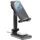 Dual 10W Wireless Charger for Apple iPhone 14 Plus  - Stand Foldable Fast - ACJ96