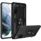 Hybrid Case Cover for Samsung Galaxy Z Flip6  - Shockproof Kickstand Metal Ring - ACZ01