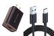 18W Fast Home Charger for HTC Google Nexus 9  - 6ft Long USB-C Cable 18W Fast Home Charger - ACY16