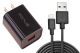 18W Fast Home Charger for Samsung Galaxy A33 5G  - Power Wire Long Cord 6ft USB Cable - ACY27