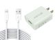18W Fast Home Charger for Apple iPhone 14  - Power Wire Long Cord 6ft USB Cable - ACY28