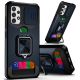 Hybrid Case Cover - Card Slot  Kickstand  Metal Ring - ACY35