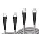 6ft and 10ft Long PD USB-C Cables for Apple iPad Pro 12.9