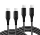 6ft and 10ft Long PD USB-C Cables for LG V40 ThinQ  - Power Wire TYPE-C to TYPE-C Cord Fast Charge - ACY66