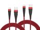 6ft and 10ft Long USB-C Cables for Apple iPhone 11 Pro  - Power Wire TYPE-C Cord Fast Charge - ACY76
