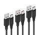 3ft, 6ft and 10ft Long USB-C Cable for Samsung Galaxy A9  - Power Wire TYPE-C Cord Fast Charge - ACY80