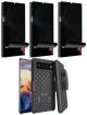  Belt Clip Case and 3 Pack Privacy Screen Protector  - Kickstand Cover   TPU Film   Swivel Holster - ACZ09+3Z28