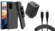 Belt Clip Case and Fast Home Charger Combo for Samsung Galaxy S20 Fan Edition  - 6ft Long USB-C Cable PD Type-C Power Adapter Swivel Holster - ACSC3+G88