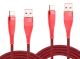  6ft and 10ft Long USB-C Cables  for TCL Tab 11  - Power Wire   TYPE-C Cord   Fast Charge - ACJ21+J53