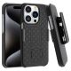Case Belt Clip for Apple iPhone 15 Pro Max  - Cover Swivel Holster - ACZ99