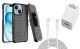 Belt Clip Case and Fast Home Charger Combo for Apple iPhone 15 Pro  - 6ft Long USB-C Cable PD Type-C Power Adapter Swivel Holster - ACZ97+G87