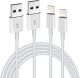  2 Pack 6ft Long Cable  for Apple iPhone 7  - Fast Charge   Power Wire   Charger USB Cord - AC2XD32