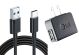  Home Wall Charger  for Motorola Edge (2024)  - Wire   Power Adapter   6ft Long USB-C Cable - ACG47