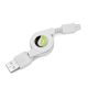 USB Cable for Samsung Galaxy A10s  - Charger MicroUSB Retractable - ACC65