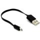 Short USB Cable for Amazon Fire HD 7 (2014 Release)  - Cord Charger MicroUSB - ACJ81