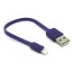 Short USB Cable for Apple iPad 10.2 (2019 7th Gen)  - Power Cord Charger - ACM66