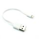 Short USB Cable for Apple iPhone 14 Pro Max  - Power Cord Charger - ACC13
