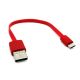 Short USB Cable for Samsung Galaxy J3 Emerge  - Cord Charger MicroUSB - ACA58
