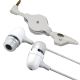 Retractable Earphones for Samsung Galaxy Tab A8 10.5