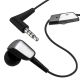Mono Headset for LG V35 ThinQ  - 3.5mm Handsfree Mic Wired Earphone - ACB55