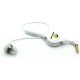 Retractable Mono Earphone for Amazon Fire HD 8 (2020 Release)  - Headset 3.5mm w Mic Headphone - ACM83