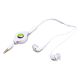 Retractable Earphones for Samsung Galaxy Tab Active 2 8.0