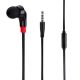 Mono Headset for Motorola Moto G 5G (2025)  - 3.5mm Wired Earbud Earphone w Mic - ACF47