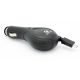 Car Charger for NABI Jr 5  - DC Socket MicroUSB Retractable - ACC18