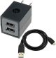 Home Charger for Amazon Kindle Fire HD 7 (2013 Release)  - Cable USB 2-Port - ACM16