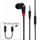 Mono Headset for Samsung Galaxy J7  - Hands-free Mic Earphone Type-C Adapter - ACT22
