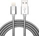 Metal USB Cable for Apple iPad 10.2 (2019 7th Gen)  - Power Charger Cord 6ft - ACG43
