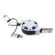 USB Cable for TCL 50 NxtPaper  - Power Charger Retractable - ACE62